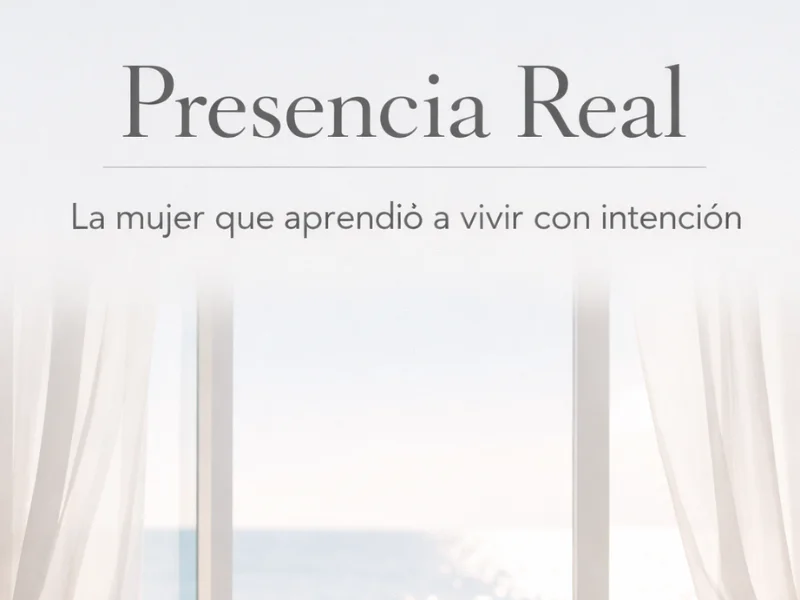 La mujer que aprendió a vivir con intención